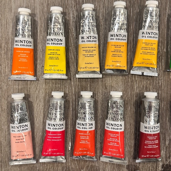 Lot of 28 Winsor & Newton Winton Oil Paint Set, 1.25 oz Tubes- Brand New - Picture 7 of 7